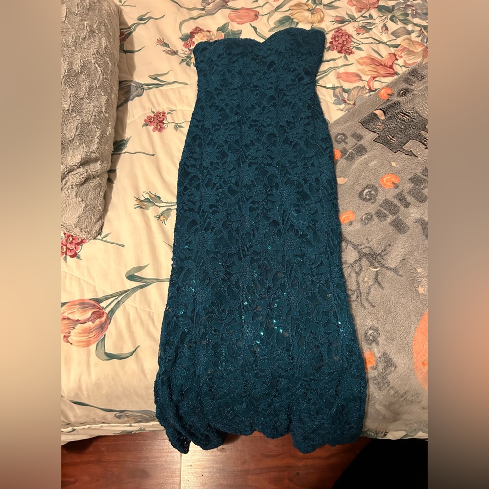 Teal Dress